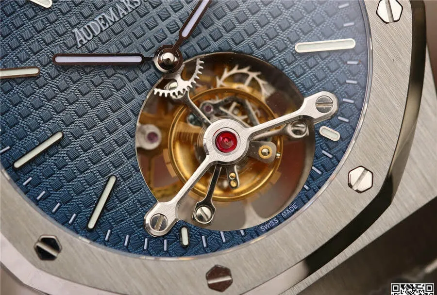 Audemars Piguet Royal Oak Tourbillon 26510IP.OO.1220IP.01 R8 Factory 1:1 Best Edition Replica Watch Titanium Case